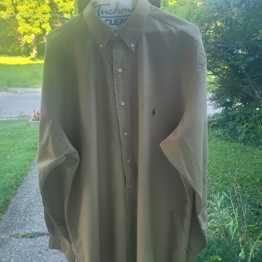Ralph Lauren Men's Long Sleeve Polo Shirt Size XLT